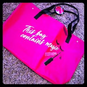 Makeup tote bag